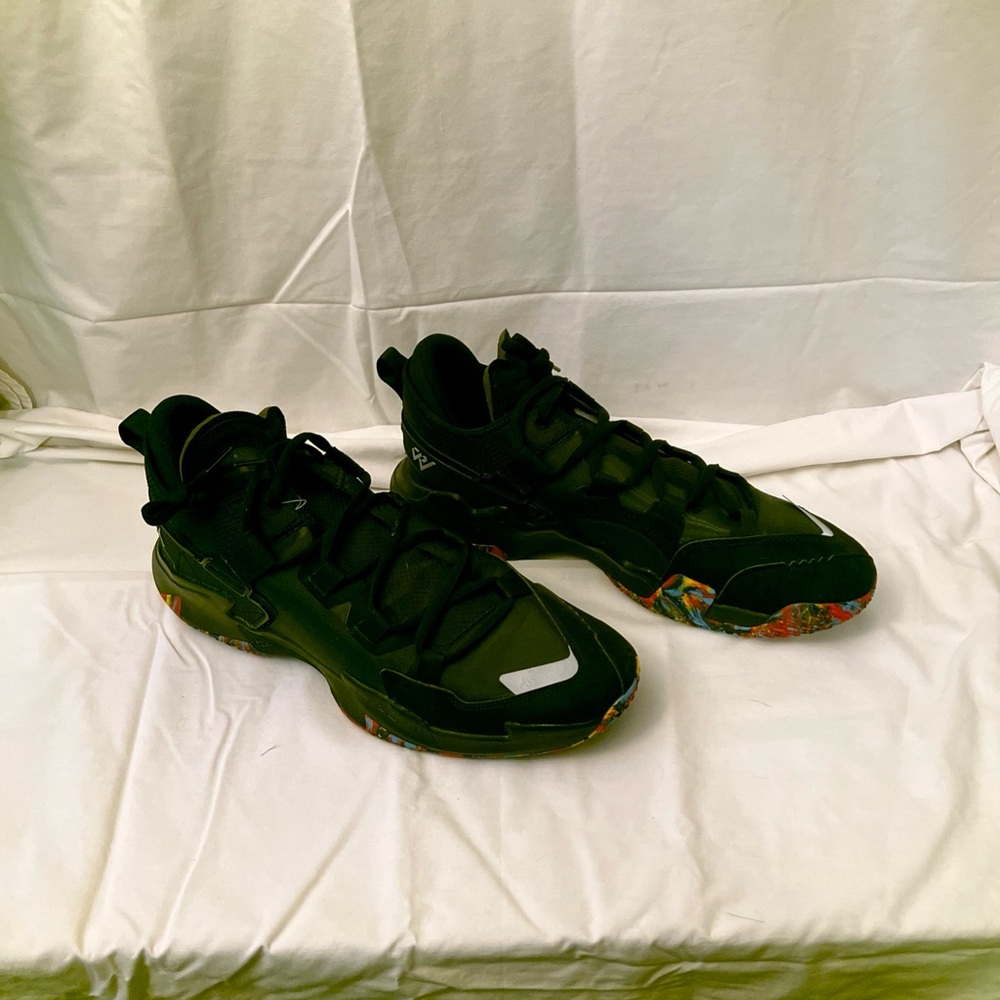 Nike Air Jordan Why Not .5 Fruity Pebbles Black Shoes Men’s size 16 NWOT